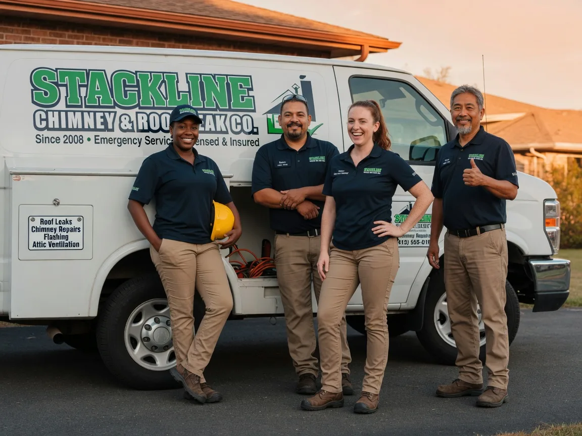Chimney flashing repair company in Afton, IA
